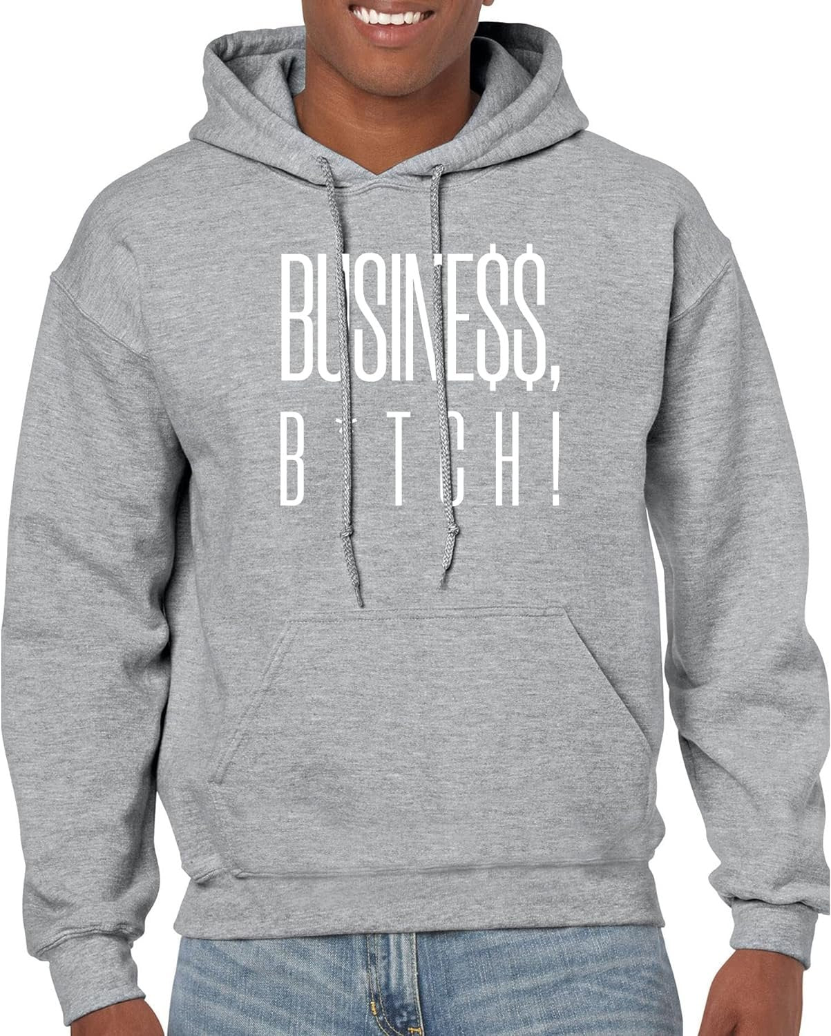 THE CEO Businessmen’s Hoodie (as1, alpha, one_size, regular, regular, Gray, 2XL) - Hott Spot